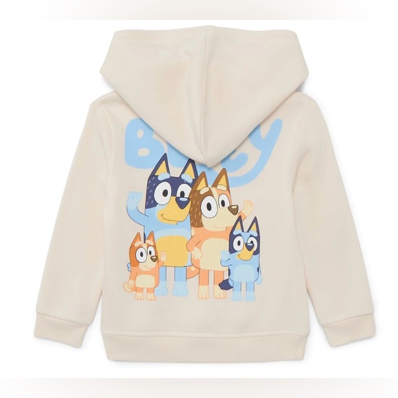Bluey Toddler Boys 2PC Hoodie Jogger Set 5T Fleece Outfit Cartoon! NWT! - Picture 2 of 15
